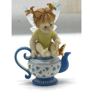 Enesco My Little Kitchen Fairies "Tea Time Fairie" Fairy By G.G. Santiago